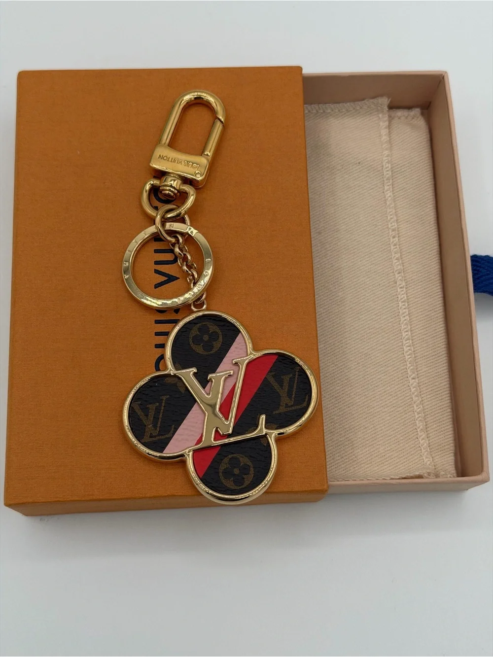 Louis Vuitton Rare Monogram Flower Key Charm 🔥😍